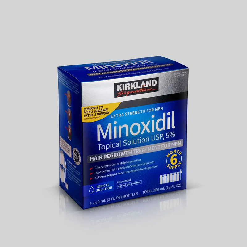 Minoxidil Kirkland 5% - Original e a pronta entrega